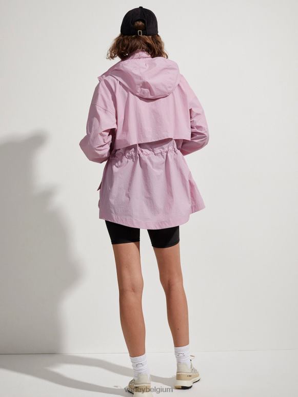 mauve mist vrouwen nellie relaxed-fit windjack kleding Z8X2P410 Varley