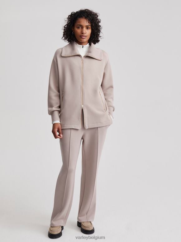 taupe klei vrouwen adair jack met ritssluiting kleding Z8X2P110 Varley