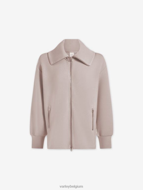 taupe klei vrouwen adair jack met ritssluiting kleding Z8X2P110 Varley