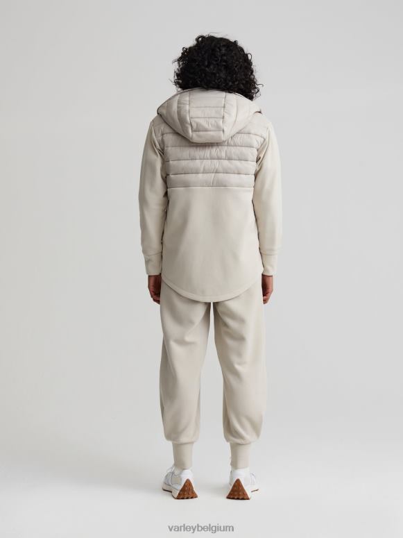 zilveren omlijning vrouwen kerwin jas kleding Z8X2P454 Varley