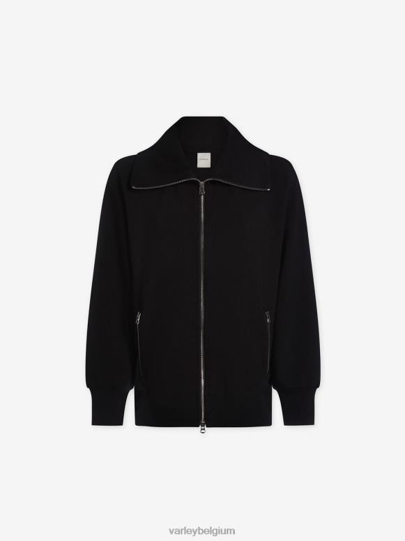 zwart vrouwen adair jack met ritssluiting kleding Z8X2P111 Varley