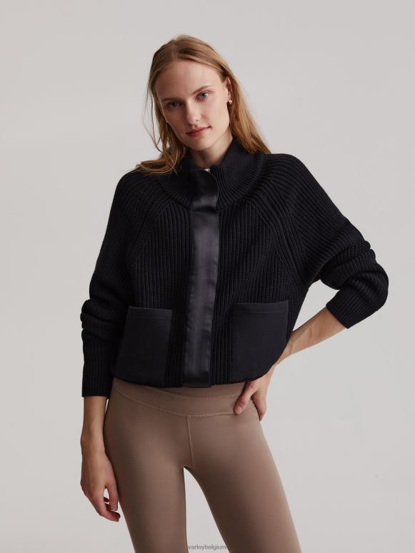 zwart vrouwen delfern jas kleding Z8X2P463 Varley