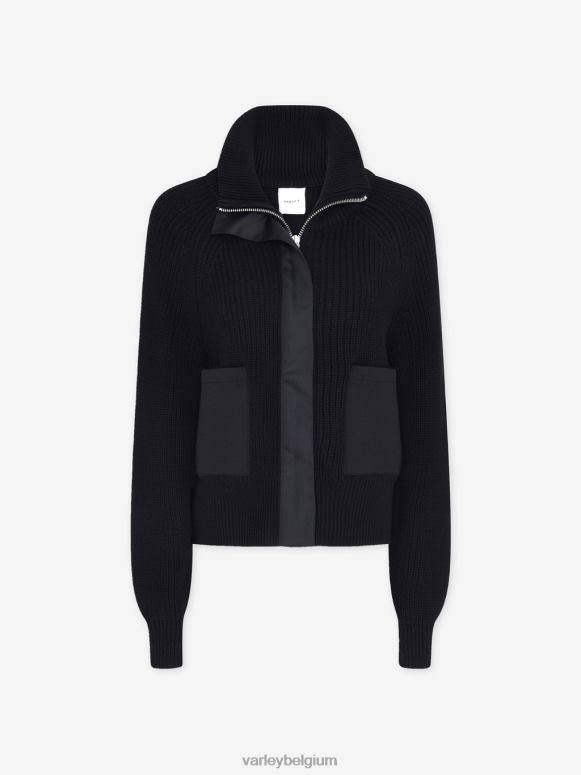 zwart vrouwen delfern jas kleding Z8X2P463 Varley