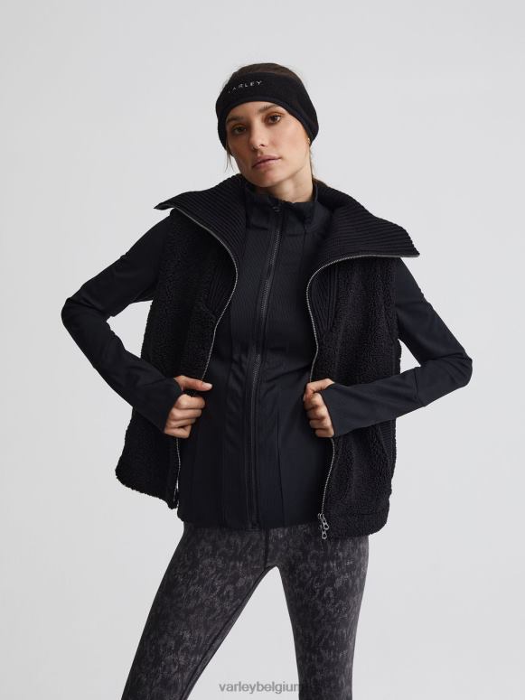 zwart vrouwen espen gilet kleding Z8X2P457 Varley