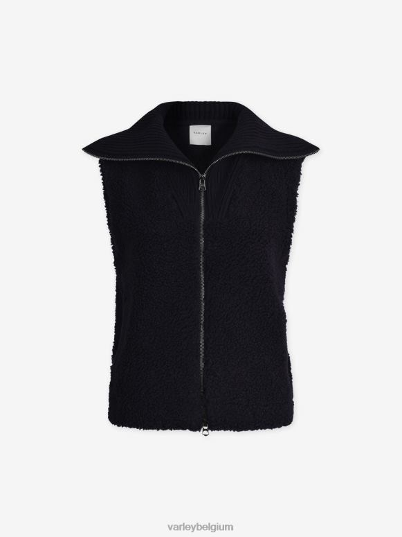 zwart vrouwen espen gilet kleding Z8X2P457 Varley