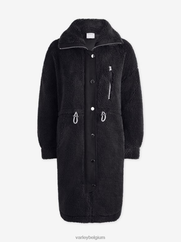 zwart vrouwen jones jas kleding Z8X2P441 Varley