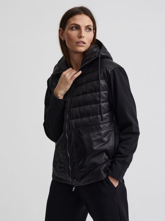 zwart vrouwen kerwin jas kleding Z8X2P452 Varley