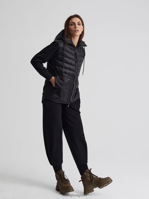 zwart vrouwen kerwin jas kleding Z8X2P452 Varley