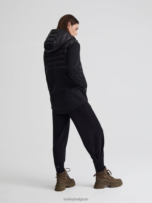 zwart vrouwen kerwin jas kleding Z8X2P452 Varley