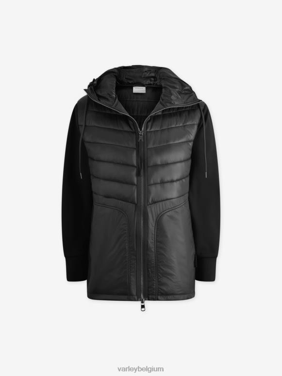 zwart vrouwen kerwin jas kleding Z8X2P452 Varley