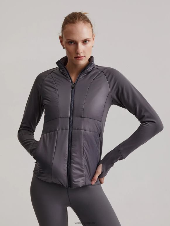 zwartgeblakerde parel vrouwen bretagne jas kleding Z8X2P171 Varley