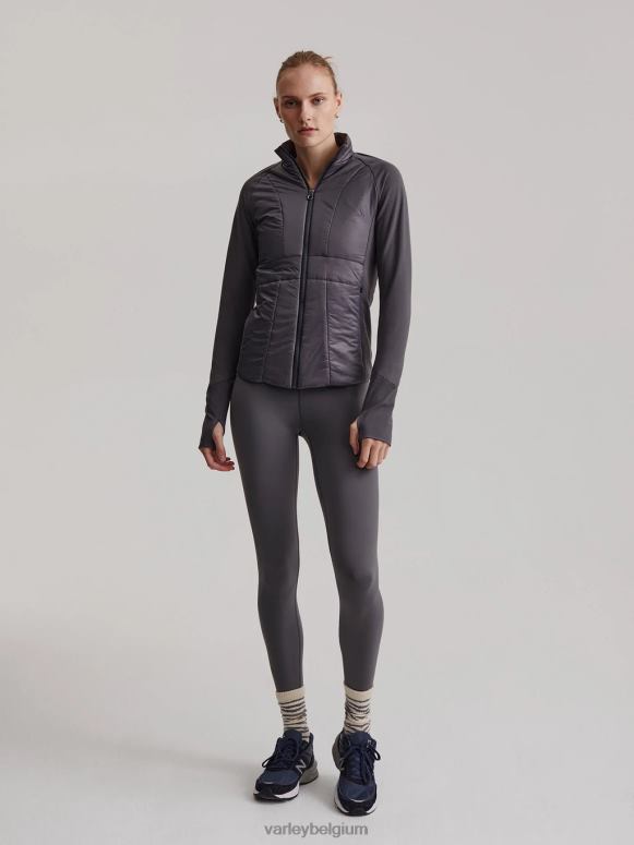 zwartgeblakerde parel vrouwen bretagne jas kleding Z8X2P171 Varley