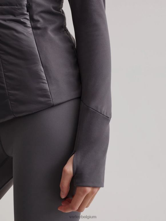 zwartgeblakerde parel vrouwen bretagne jas kleding Z8X2P171 Varley