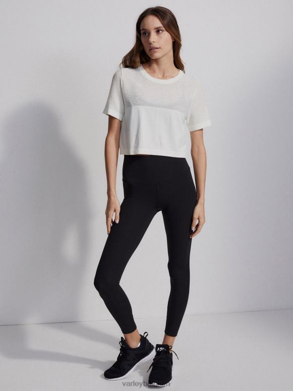 zilverreiger vrouwen paden cropped tee kleding Z8X2P252 Varley
