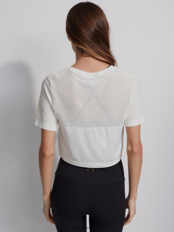 zilverreiger vrouwen paden cropped tee kleding Z8X2P252 Varley