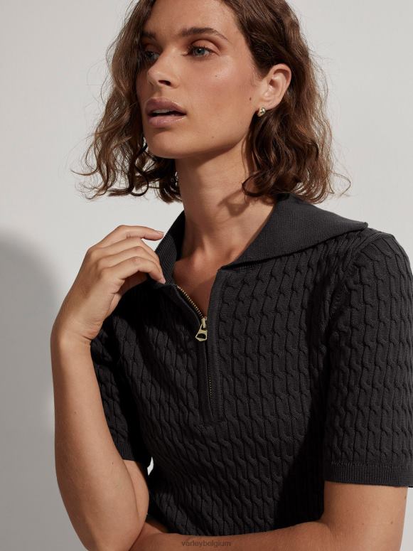 zwart vrouwen Lillian off-court polo kleding Z8X2P141 Varley