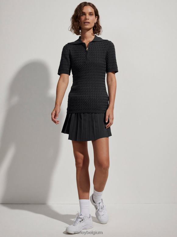 zwart vrouwen Lillian off-court polo kleding Z8X2P141 Varley