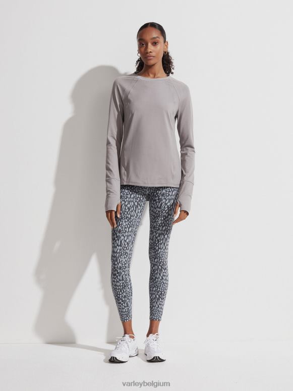 grijs flanel vrouwen bradford actief topje kleding Z8X2P243 Varley