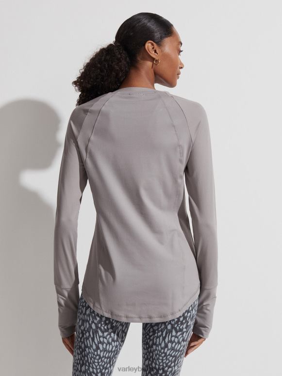 grijs flanel vrouwen bradford actief topje kleding Z8X2P243 Varley