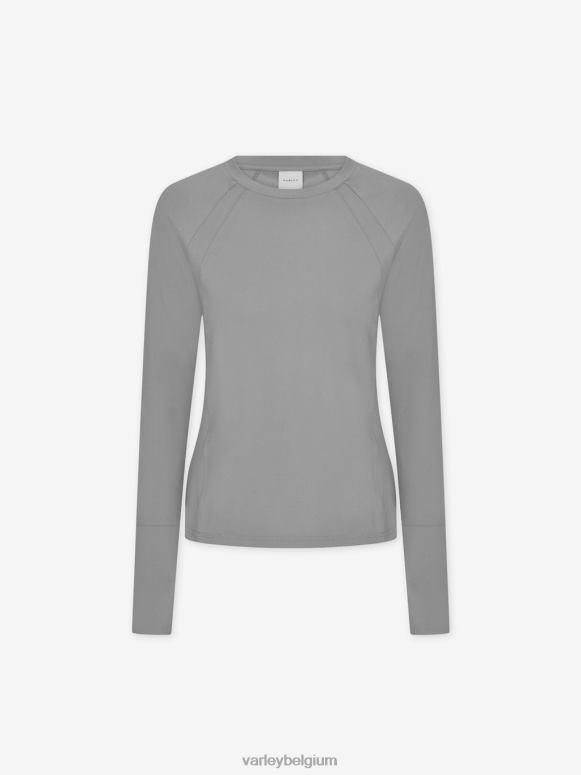 grijs flanel vrouwen bradford actief topje kleding Z8X2P243 Varley