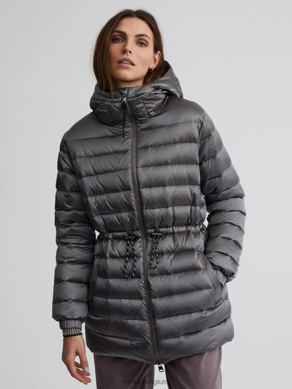geborsteld zilver metallic vrouwen gibson jas kleding Z8X2P449 Varley