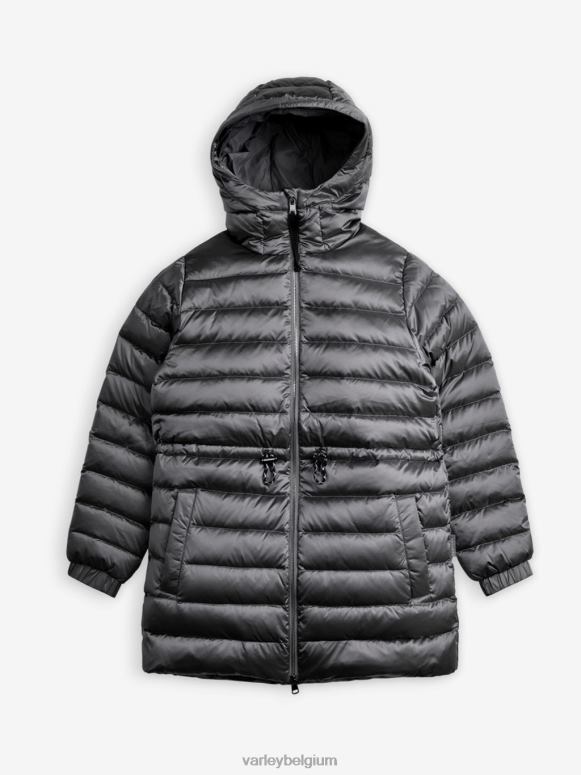 geborsteld zilver metallic vrouwen gibson jas kleding Z8X2P449 Varley