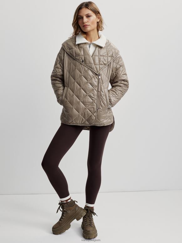 gevallen rots vrouwen Foster gewatteerde jas kleding Z8X2P434 Varley