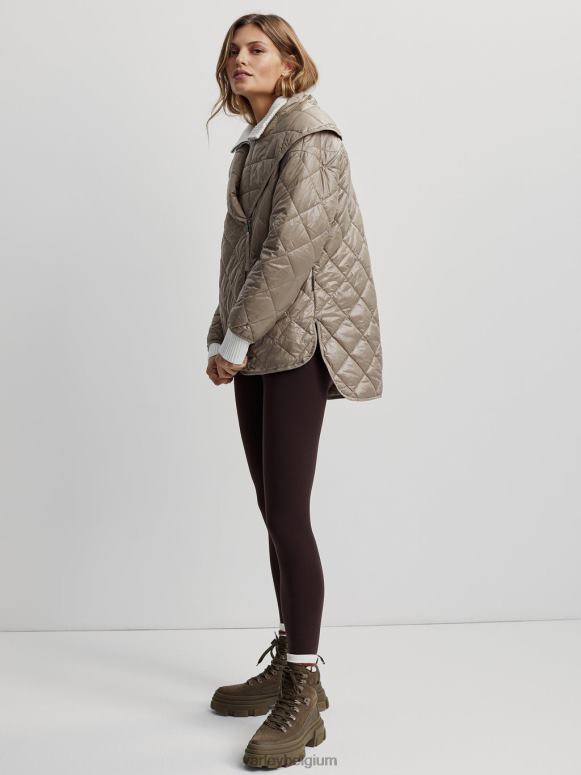 gevallen rots vrouwen Foster gewatteerde jas kleding Z8X2P434 Varley