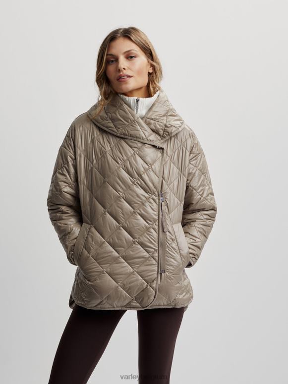 gevallen rots vrouwen Foster gewatteerde jas kleding Z8X2P434 Varley