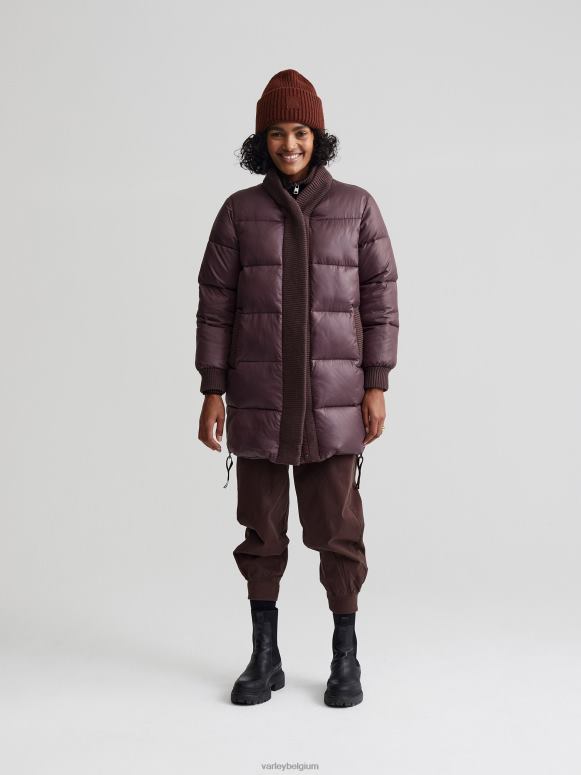 rozijn vrouwen baldwin puffer jas kleding Z8X2P442 Varley