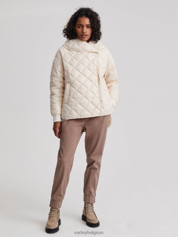 witkop grijs vrouwen Foster gewatteerde jas kleding Z8X2P435 Varley