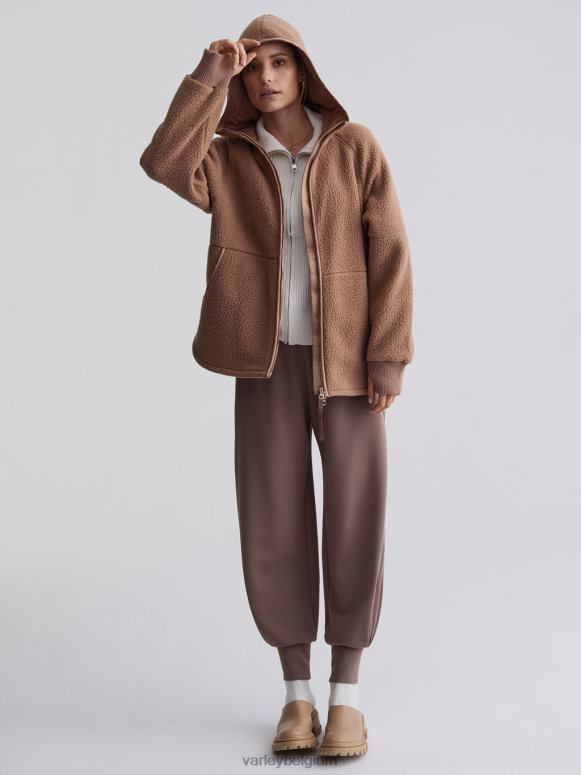 chanterelle vrouwen raley fleece met rits kleding Z8X2P469 Varley