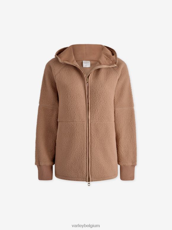 chanterelle vrouwen raley fleece met rits kleding Z8X2P469 Varley
