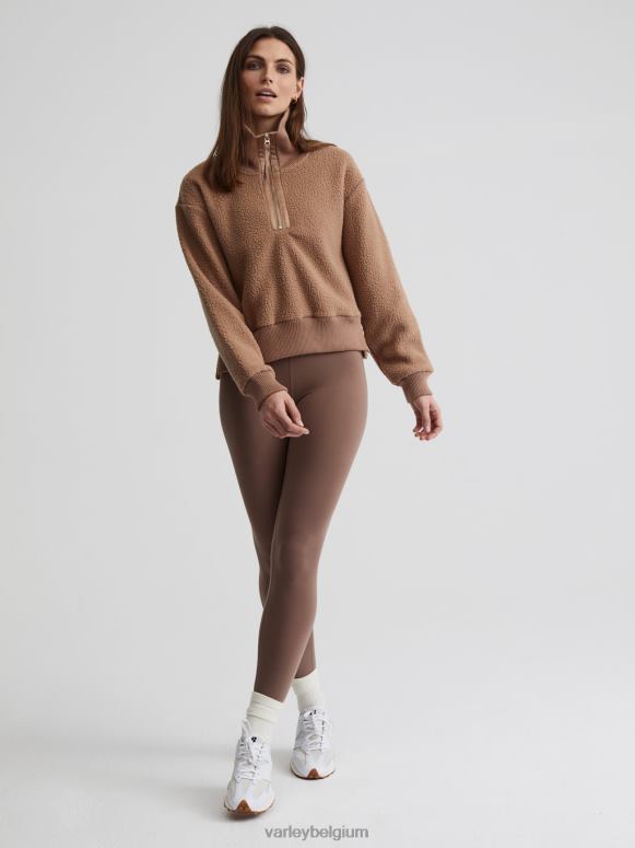 chanterelle vrouwen roselle fleece met halve rits kleding Z8X2P234 Varley