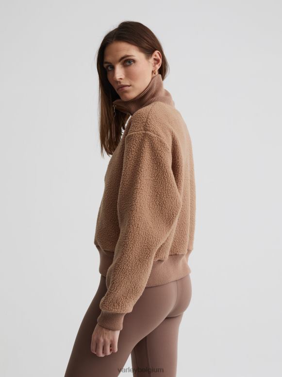 chanterelle vrouwen roselle fleece met halve rits kleding Z8X2P234 Varley