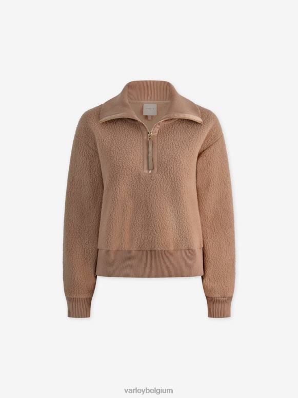 chanterelle vrouwen roselle fleece met halve rits kleding Z8X2P234 Varley