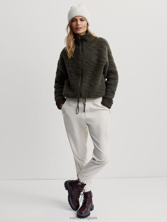 donkere olijf vrouwen jager fleece met ritssluiting kleding Z8X2P423 Varley