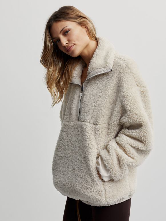eierpunch vrouwen Appleton pullover met halve rits kleding Z8X2P472 Varley