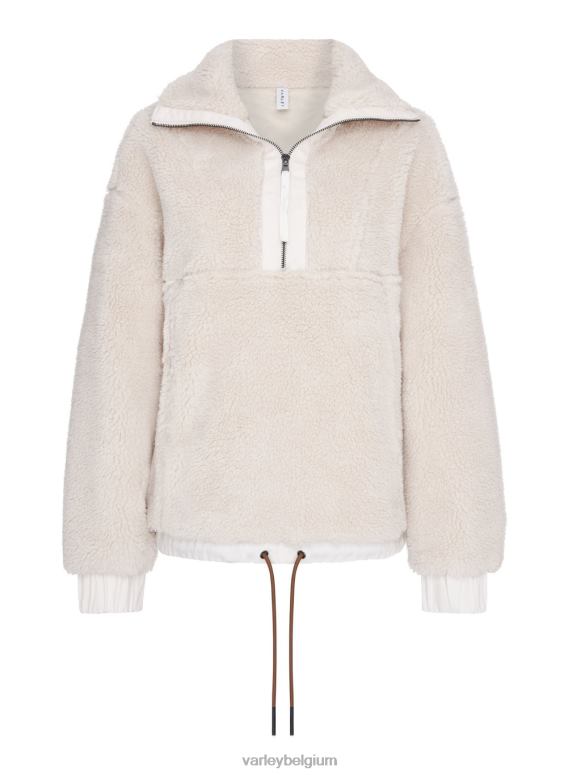 eierpunch vrouwen Appleton pullover met halve rits kleding Z8X2P472 Varley