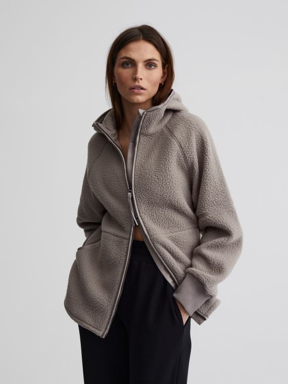 satelliet vrouwen raley fleece met rits kleding Z8X2P470 Varley