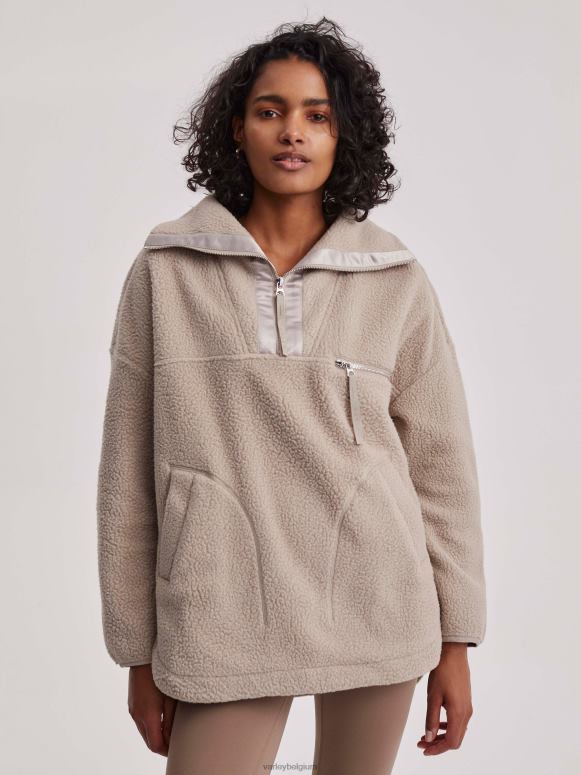 taupe klei vrouwen daniel fleece kleding Z8X2P433 Varley