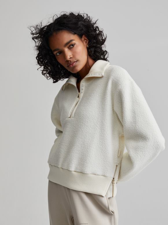 zilverreiger vrouwen roselle fleece met halve rits kleding Z8X2P235 Varley