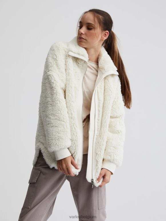 zilverreiger vrouwen soort jas met gordel kleding Z8X2P444 Varley