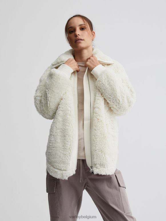 zilverreiger vrouwen soort jas met gordel kleding Z8X2P444 Varley