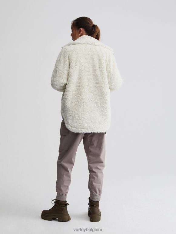zilverreiger vrouwen soort jas met gordel kleding Z8X2P444 Varley
