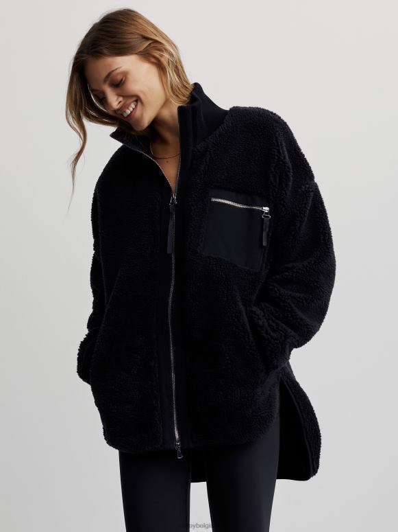 zwart vrouwen marney jas kleding Z8X2P475 Varley