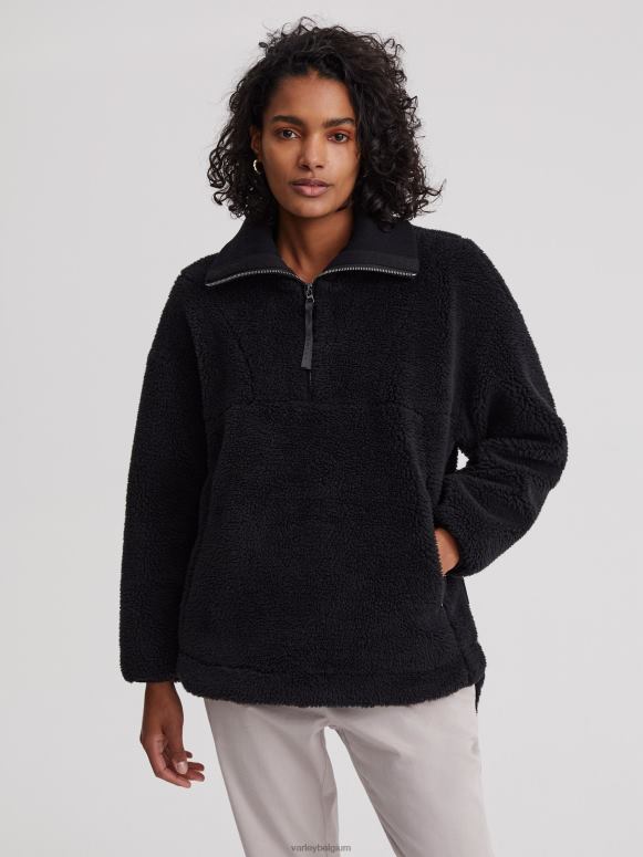 zwart vrouwen stratton jas kleding Z8X2P427 Varley