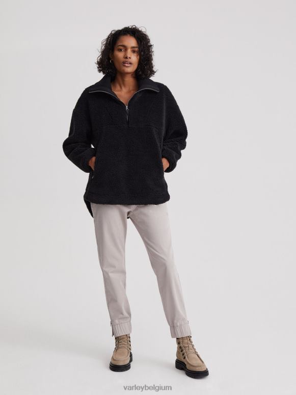 zwart vrouwen stratton jas kleding Z8X2P427 Varley
