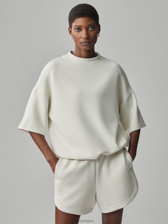 berk vrouwen alden sweater met korte mouwen kleding Z8X2P39 Varley