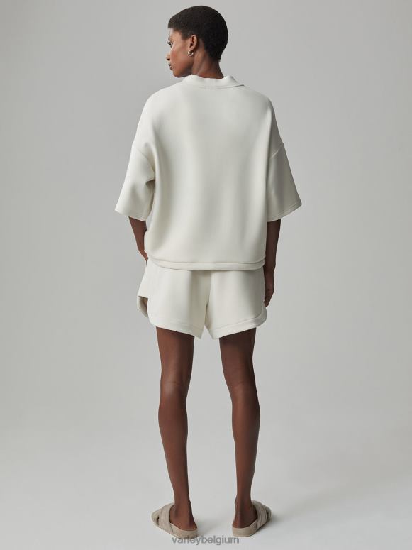 berk vrouwen alden sweater met korte mouwen kleding Z8X2P39 Varley